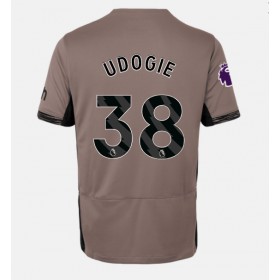 Tottenham Hotspur Destiny Udogie #38 Tredje Kläder 2023-24 Kortärmad